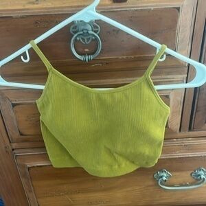 Zenana Women’s Green Cami With Pads Size L/XL NWOT